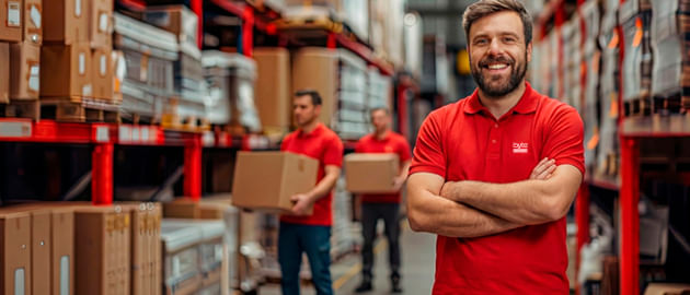 6 centros de distribuição