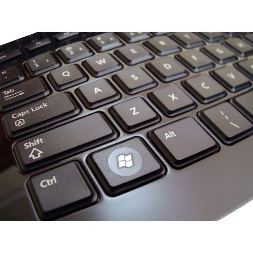 Teclado sem Fio Multimídia Microsoft Arc Keyboard Black Piano (J5D ...