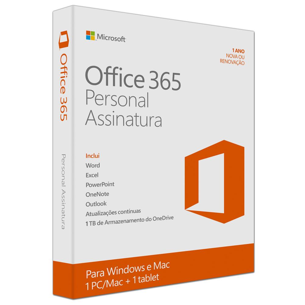 OFERTA DO DIA  Office 365 Personal + 1 TB de armazenamento no