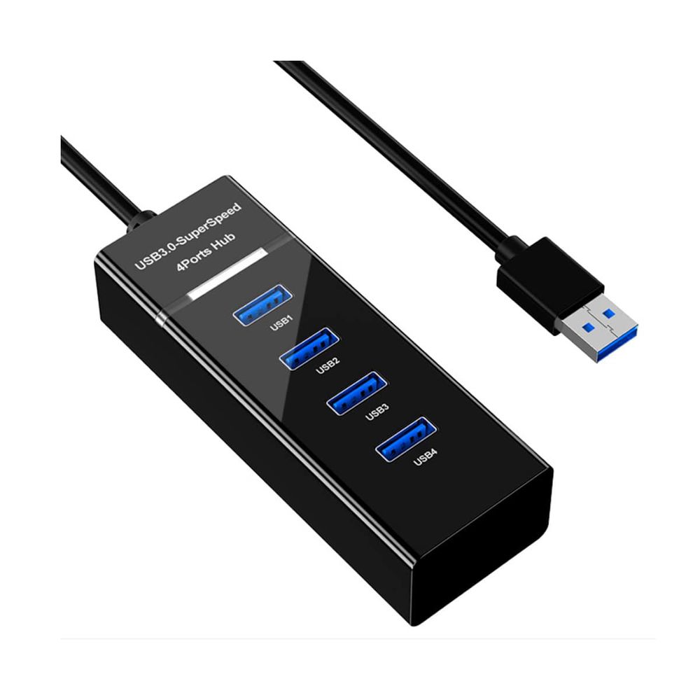 Mini HUB USB 3.0 com 04 Portas | GT - Ibyte Atacado