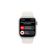 Apple-Watch-Series-8-GPS---Caixa-Prateada-de-aluminio-45mm---Pulseira-esportiva-Branca