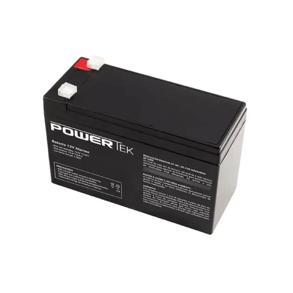 Bateria Powertek 12v, Para Alarmes - EN011A - Ibyte Atacado