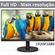 Monitor-3Green-Tela-de-24--Full-HD-LED-75Hz-HDMI-Ajuste-de-Inclinacao-Preto---M240WHD