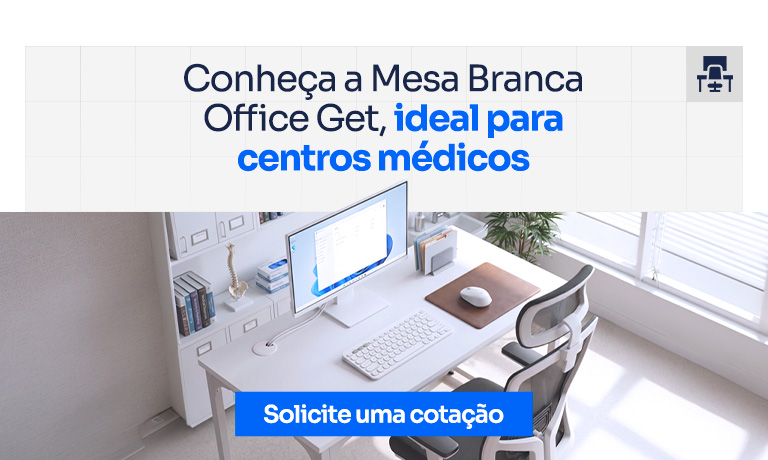 Mesa Office Branca