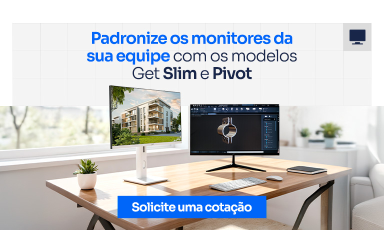 Monitores Pivot e Slim